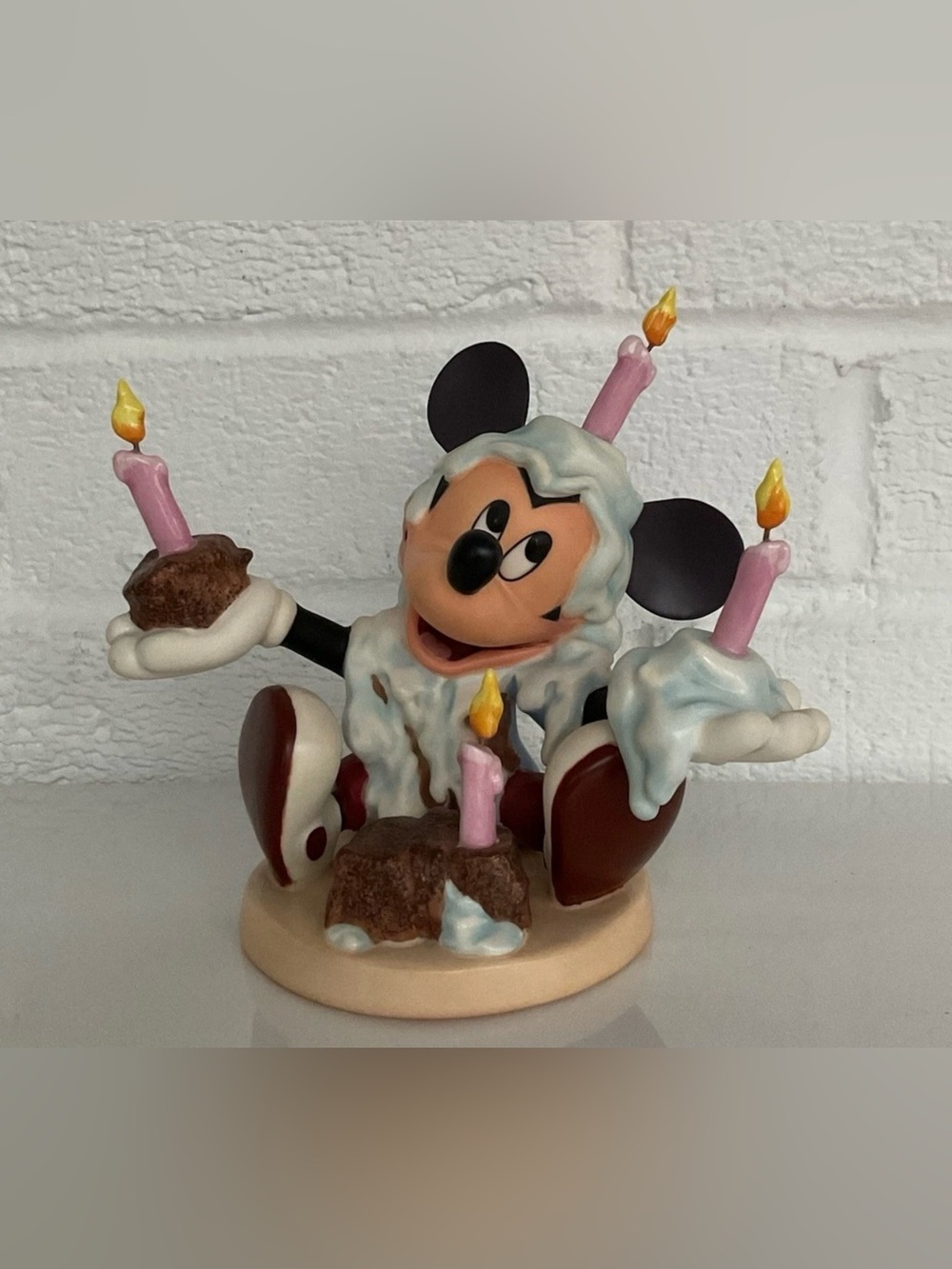 Walt Disney Collection WDCC Figurine 'Mickey's Birthday Party" Figure